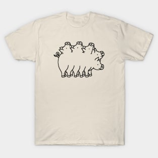 A litter of piglets T-Shirt